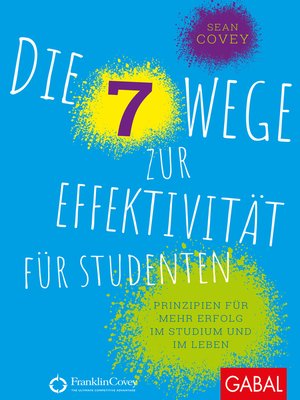 cover image of Die 7 Wege zur Effektivität für Studenten